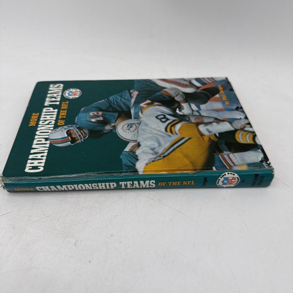 Vintage NFL Hardback Books More Championship Teams & The Big Play Lot of 2 - Picture 13 of 16